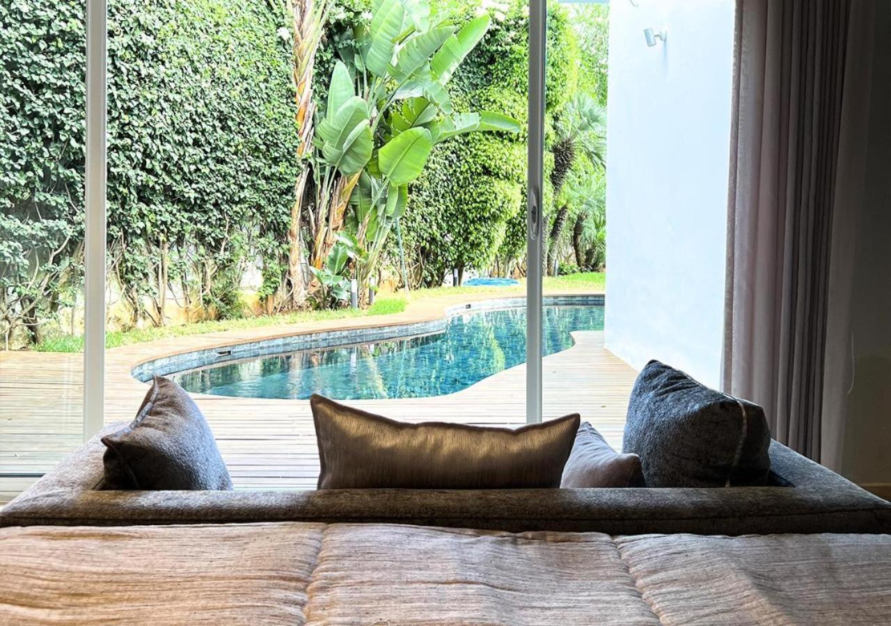 Villa De Luxe Avec Piscine Privee Au Coeur De Casablanca, Maroc Kültér fotó